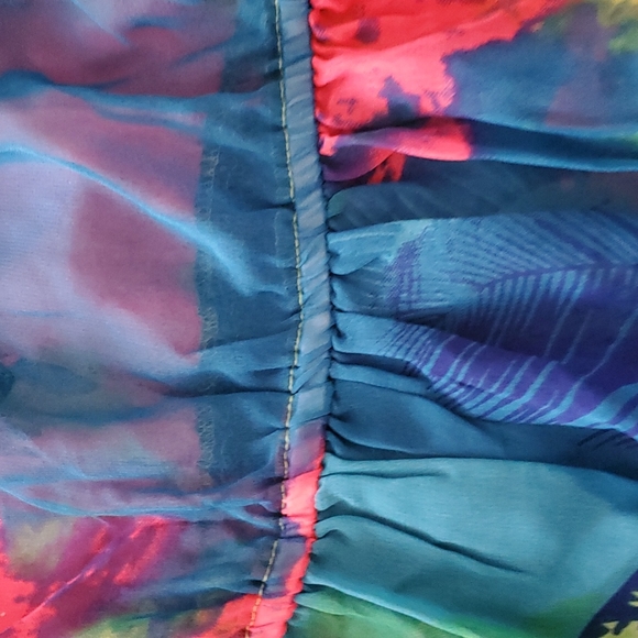 BOOHOO SHEER COVERUP DRESS S - Picture 7 of 11